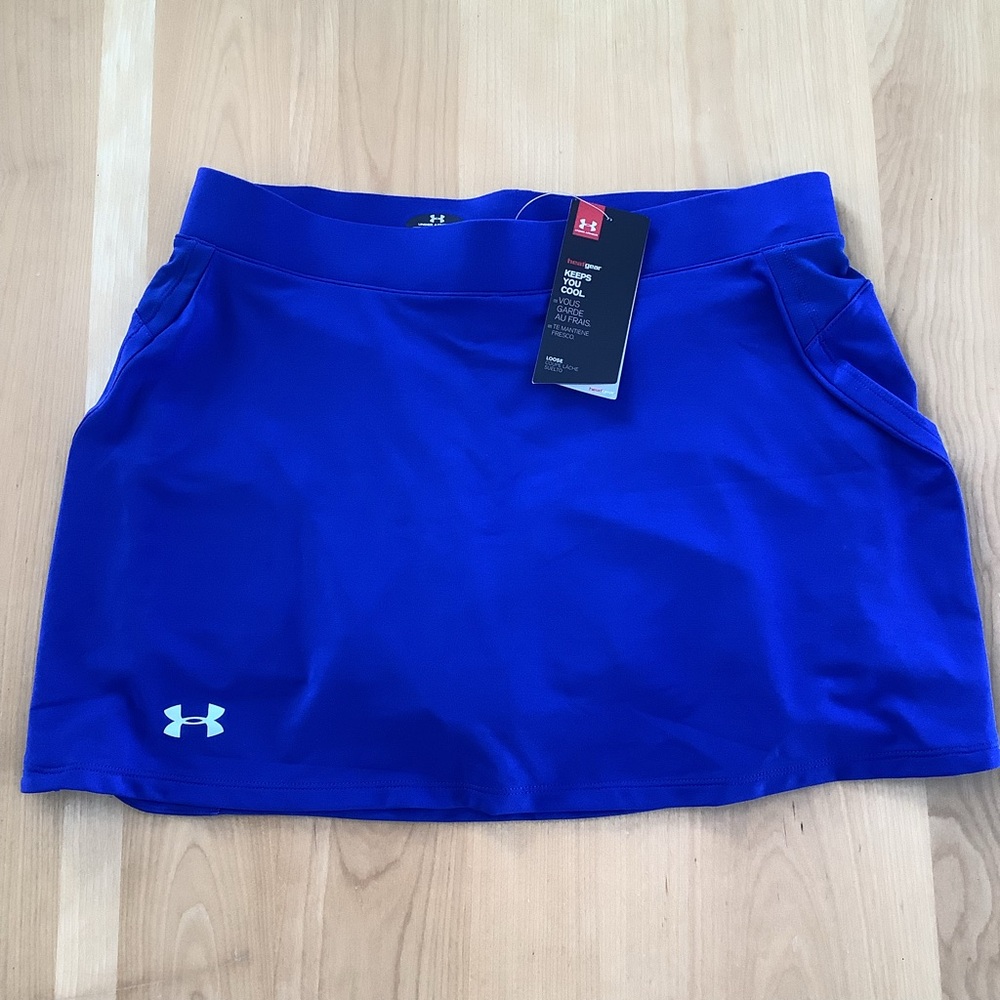 New Under Armour Skort Royal Blue Medium